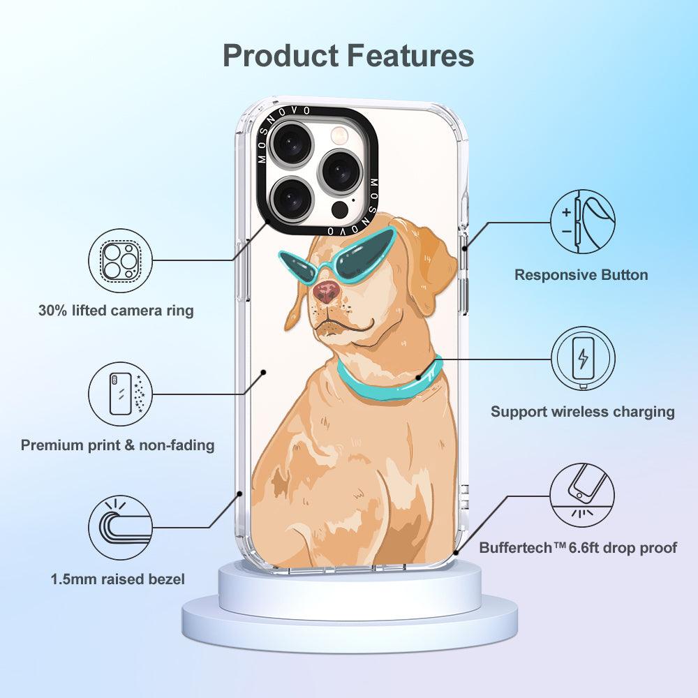 Labrador Phone Case - iPhone 15 Pro Max Case - MOSNOVO