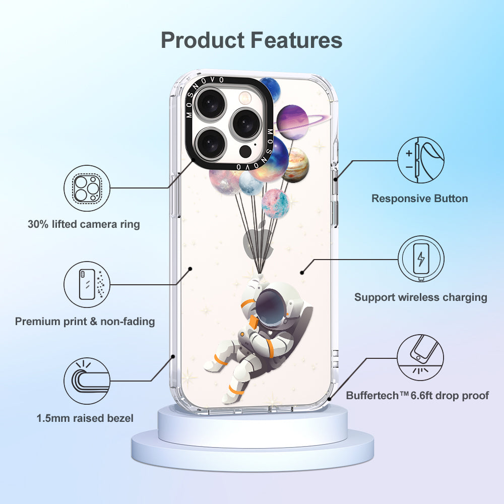 Astronaut Phone Case - iPhone 15 Pro Max Case - MOSNOVO