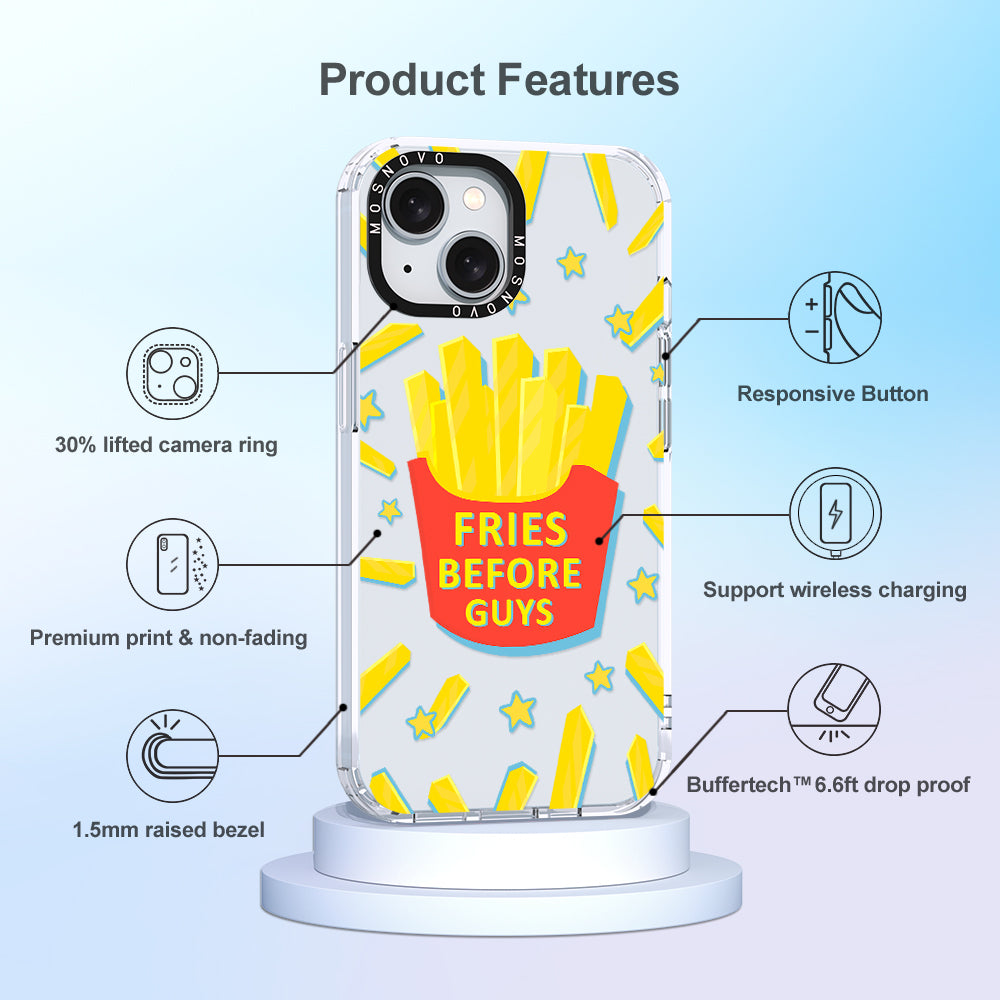 Fries Before Guys Phone Case - iPhone 15 Case - MOSNOVO