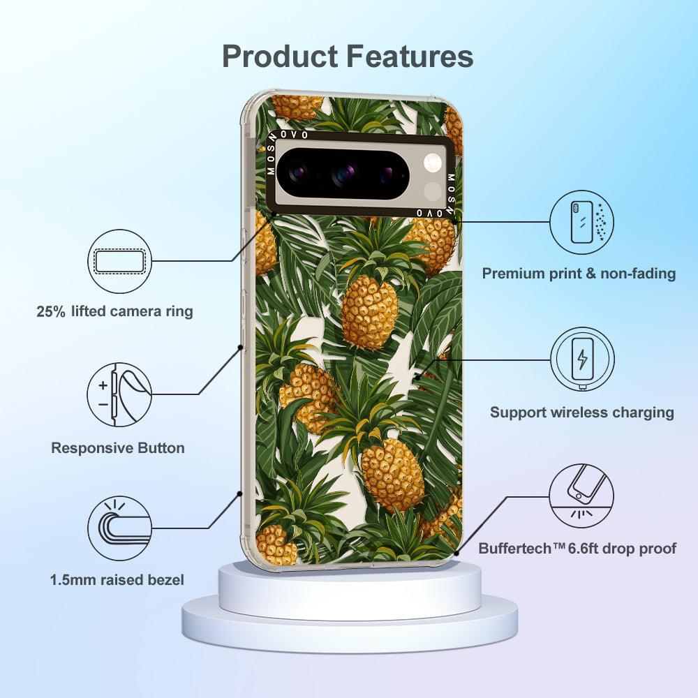 Pineapple Botany Phone Case - Google Pixel 8 Pro Case - MOSNOVO