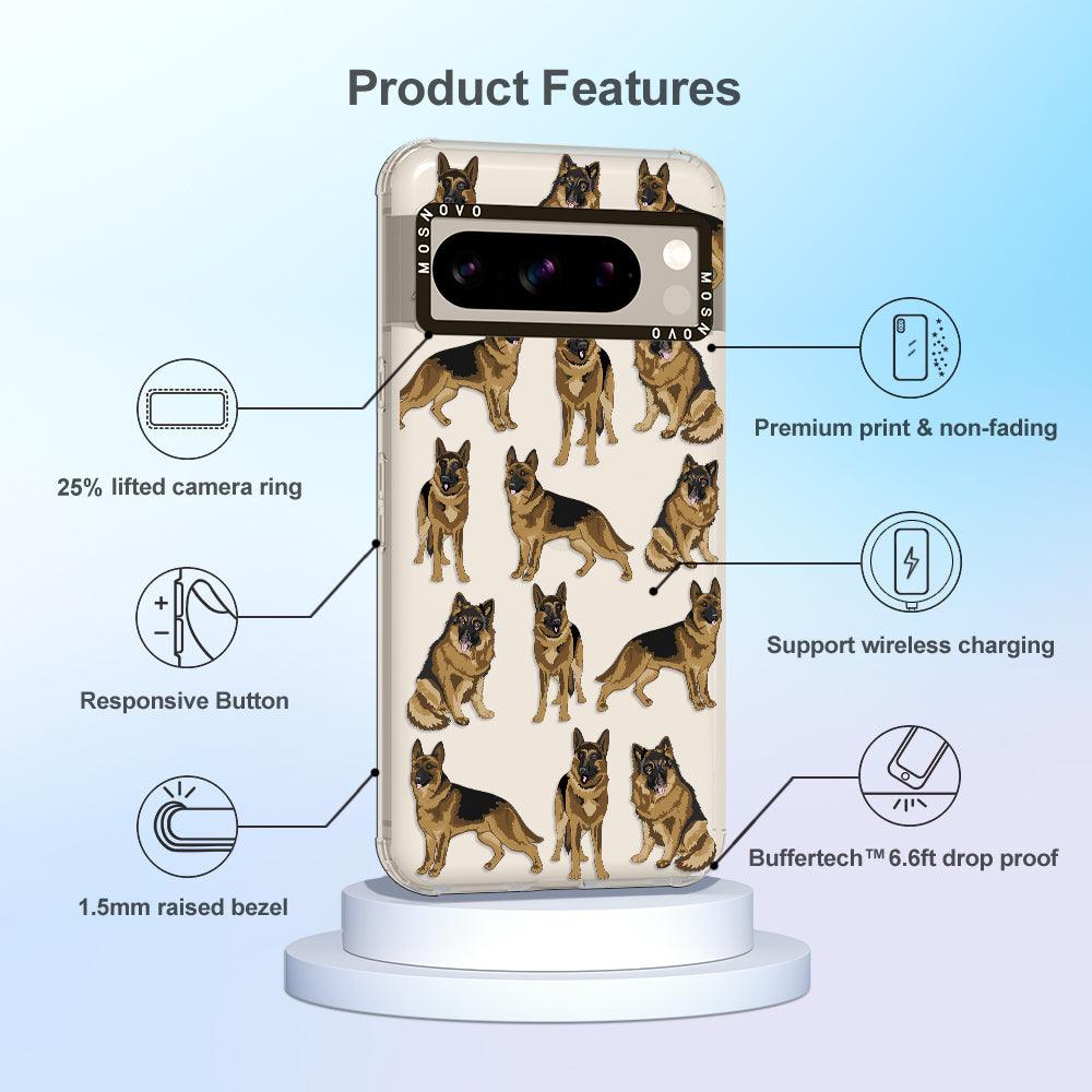 Shepherd Dog Phone Case - Google Pixel 8 Pro Case - MOSNOVO