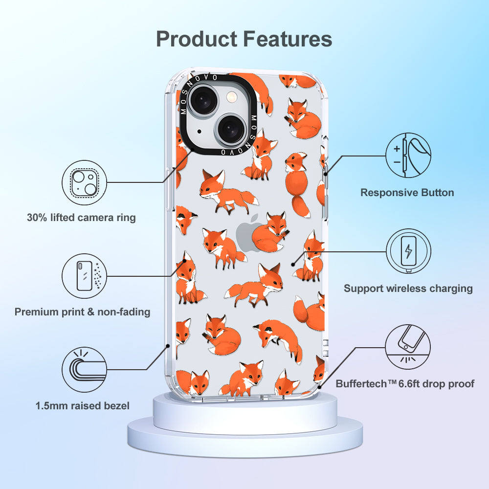 Fox Phone Case - iPhone 15 Case - MOSNOVO