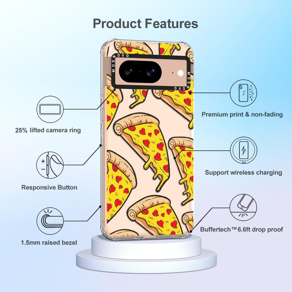 Pizza Phone Case - Google Pixel 8 Case - MOSNOVO