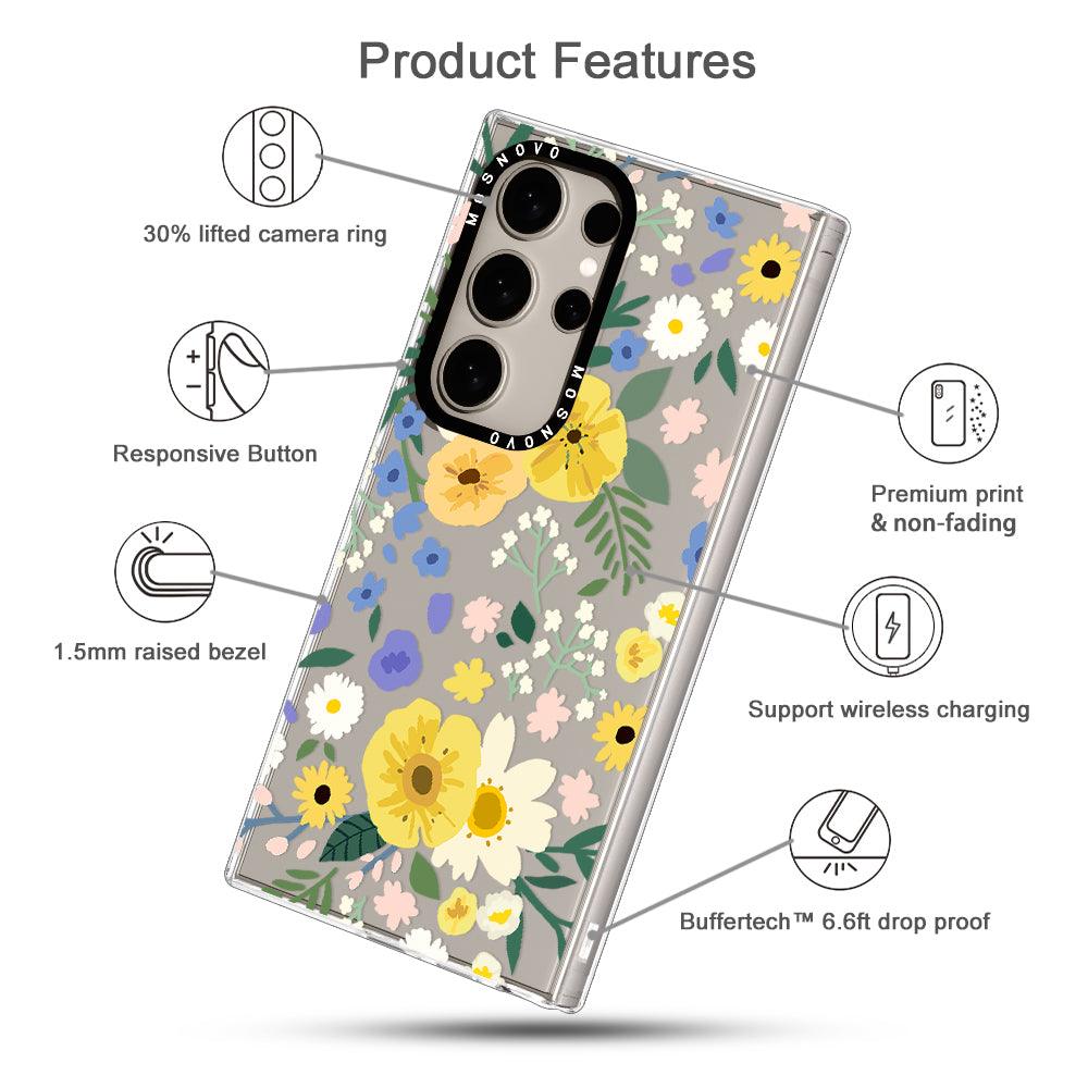 Spring Flower Phone Case - Samsung Galaxy S24 Ultra Case - MOSNOVO