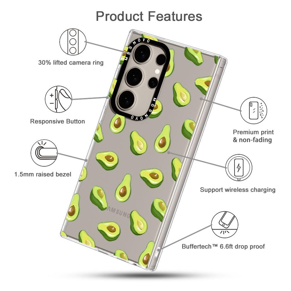 Avocado Phone Case - Samsung Galaxy S24 Ultra Case - MOSNOVO