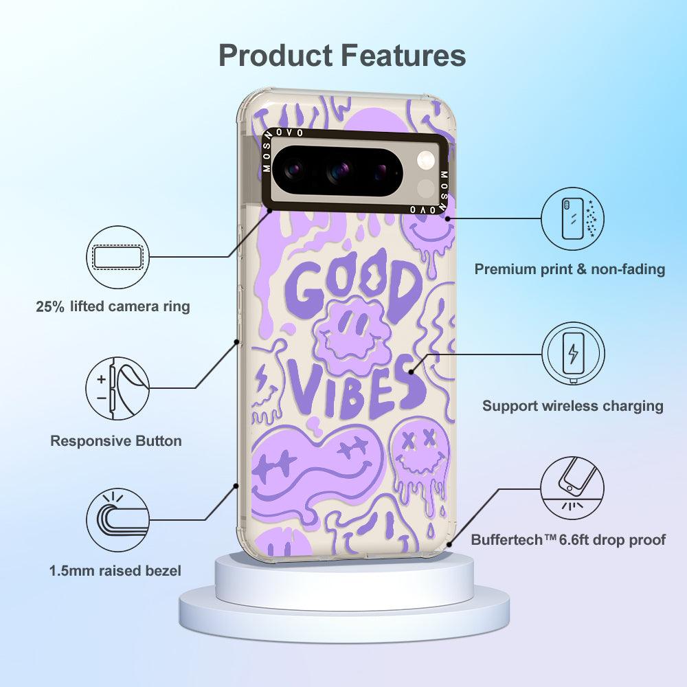 Good Vibes Phone Case - Google Pixel 8 Pro Case