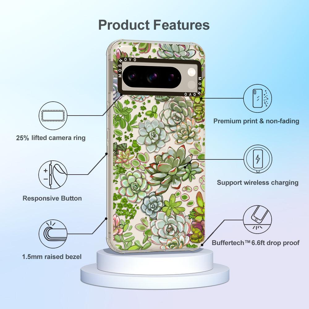 Succulents Phone Case - Google Pixel 8 Pro Case