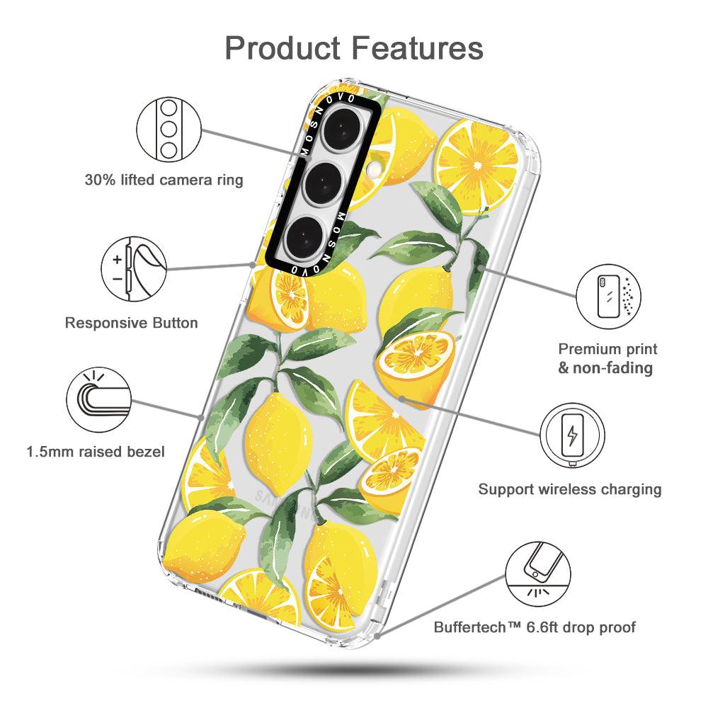 Lemon Phone Case - Samsung Galaxy S24 Case - MOSNOVO