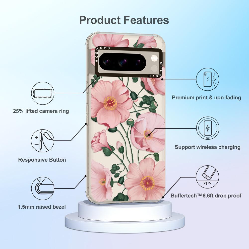 Calandrinia Phone Case - Google Pixel 8 Pro Case - MOSNOVO