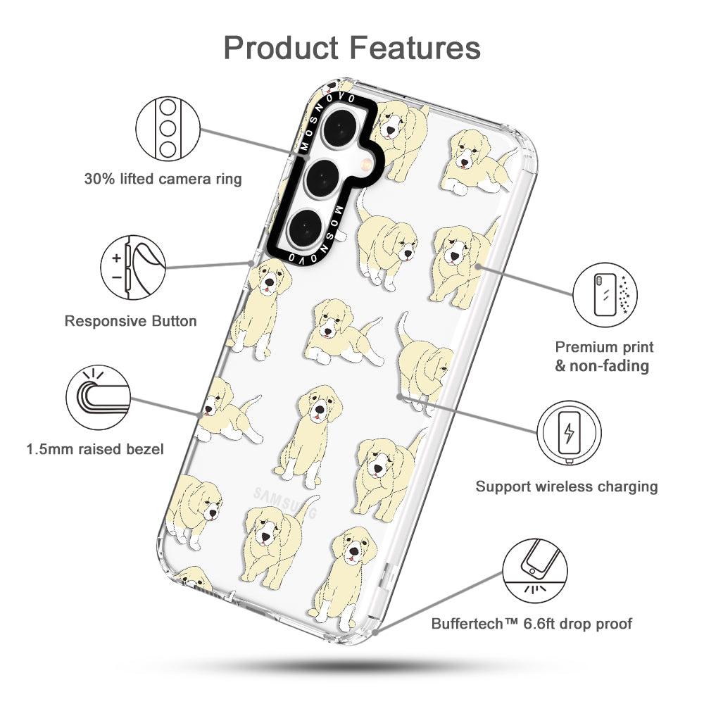 Golden Retriever Phone Case - Samsung Galaxy S23 FE Case