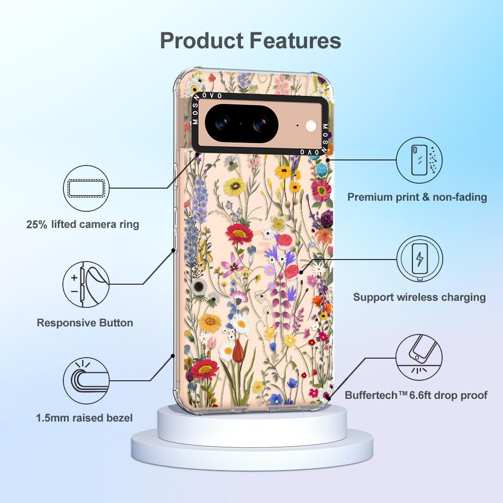 Summer Meadow Phone Case - Google Pixel 8 Case - MOSNOVO