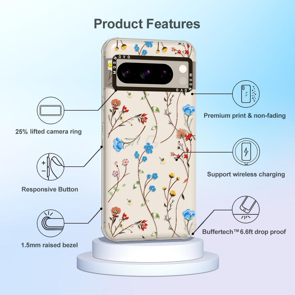 Wildflowers Phone Case - Google Pixel 8 Pro Case - MOSNOVO