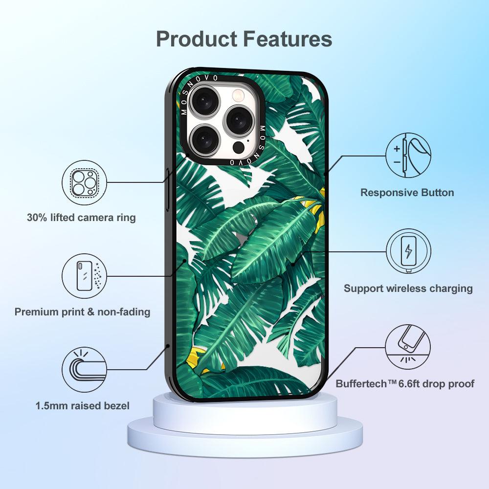 Banana Tree Phone Case - iPhone 15 Pro Max Case - MOSNOVO