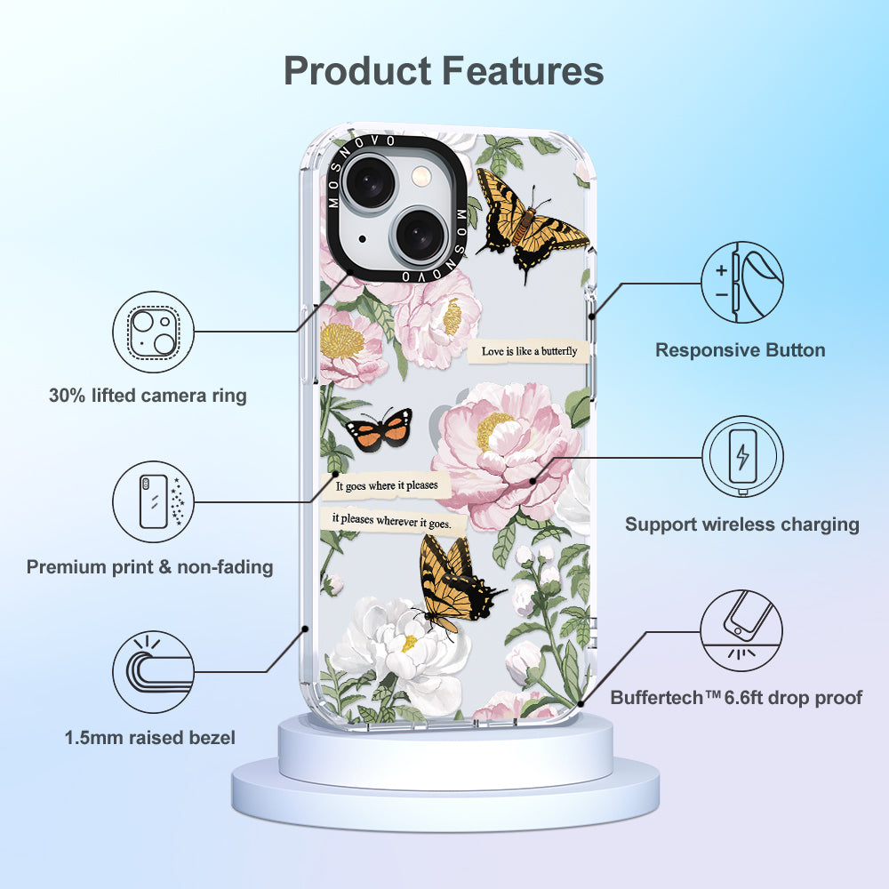 Bloom Phone Case - iPhone 15 Plus Case - MOSNOVO