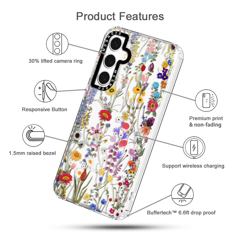 Wildflower Meadow Phone Case - Samsung Galaxy S23 FE Case