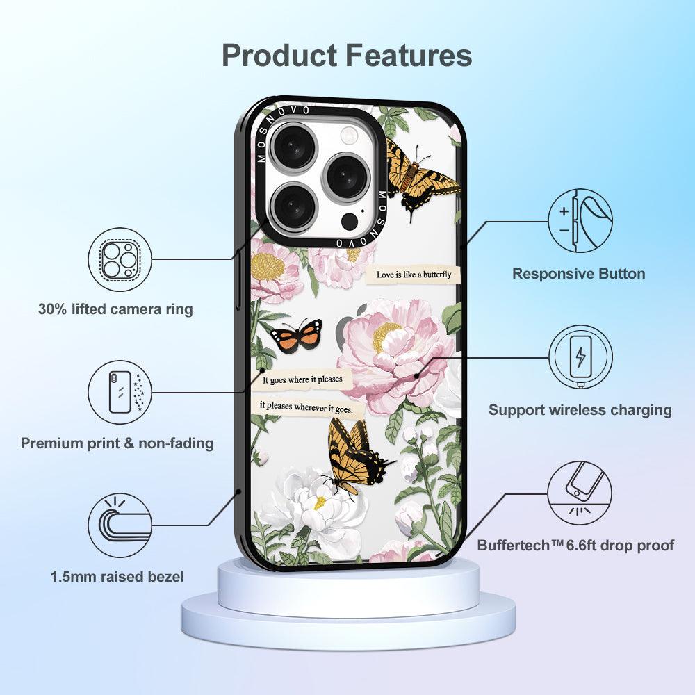 Bloom Phone Case - iPhone 15 Pro Case - MOSNOVO