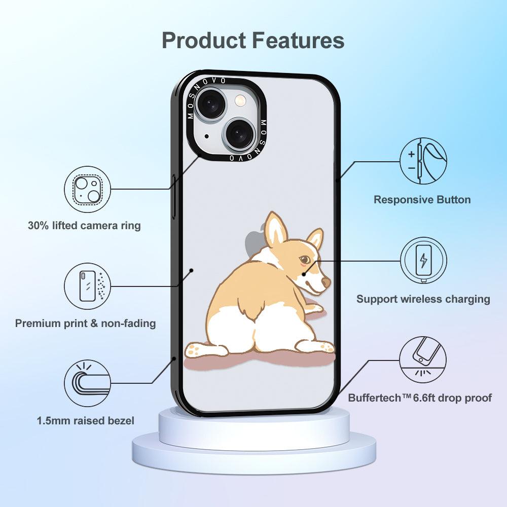 Corgi Dog Phone Case - iPhone 15 Case - MOSNOVO