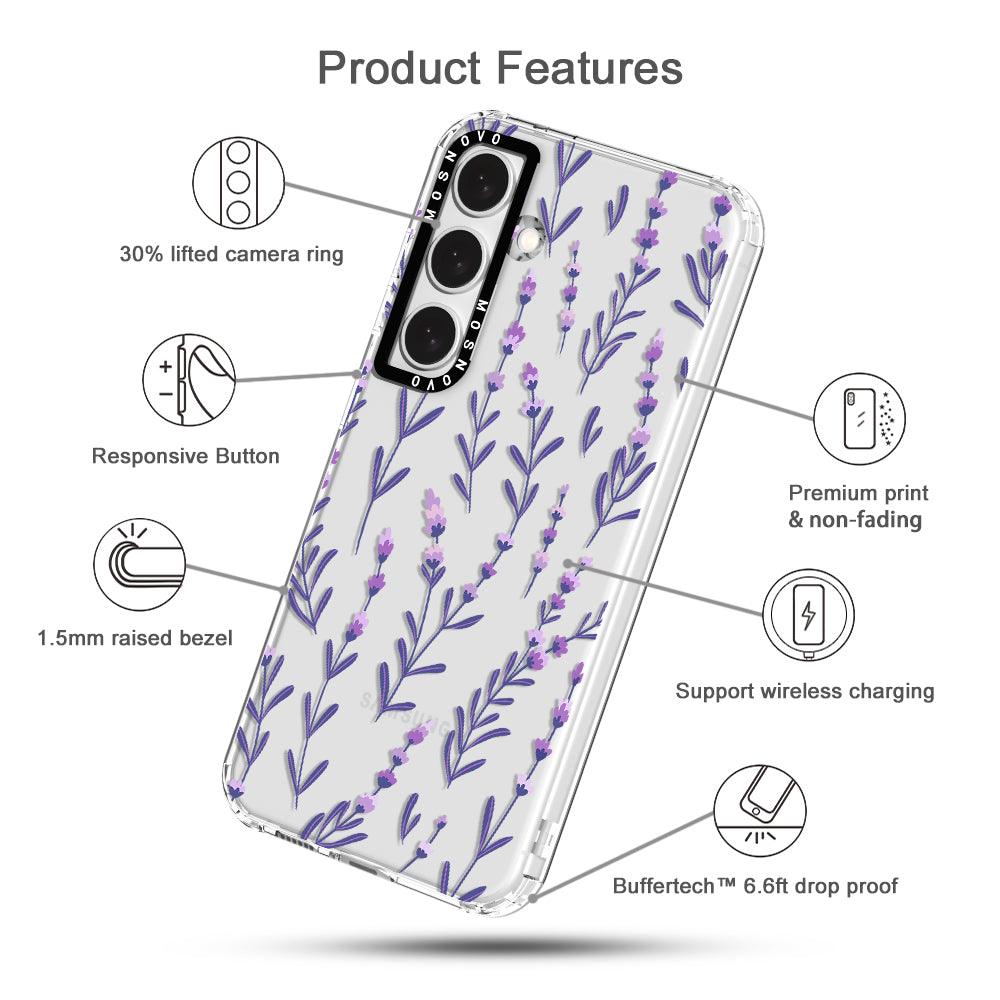 Little Lavender Phone Case - Samsung Galaxy S24 Case - MOSNOVO