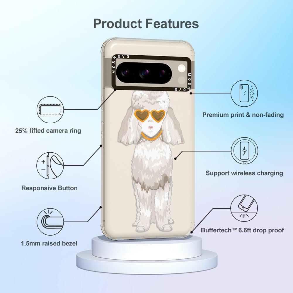 Elegant Poodle Phone Case - Google Pixel 8 Pro Case