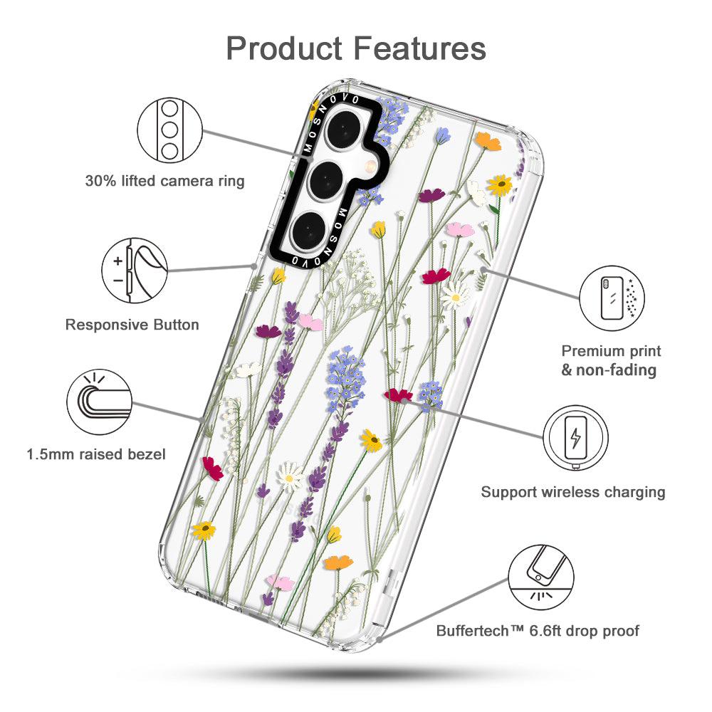 Floral Garden Phone Case - Samsung Galaxy S23 FE Case