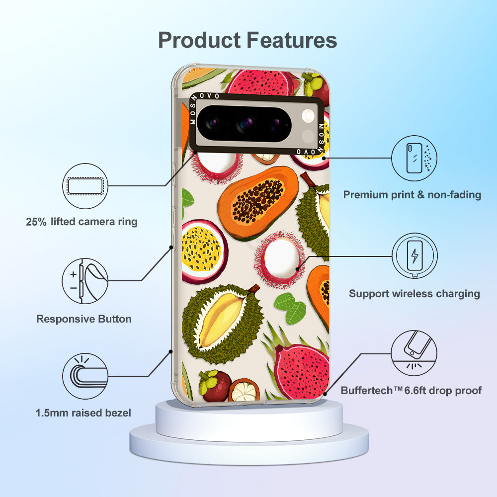 Tropical Fruit Phone Case - Google Pixel 8 Pro Case - MOSNOVO