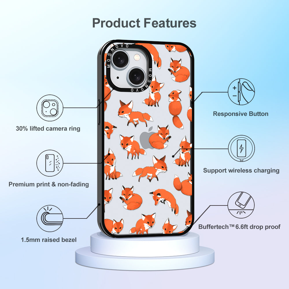 Fox Phone Case - iPhone 15 Case - MOSNOVO