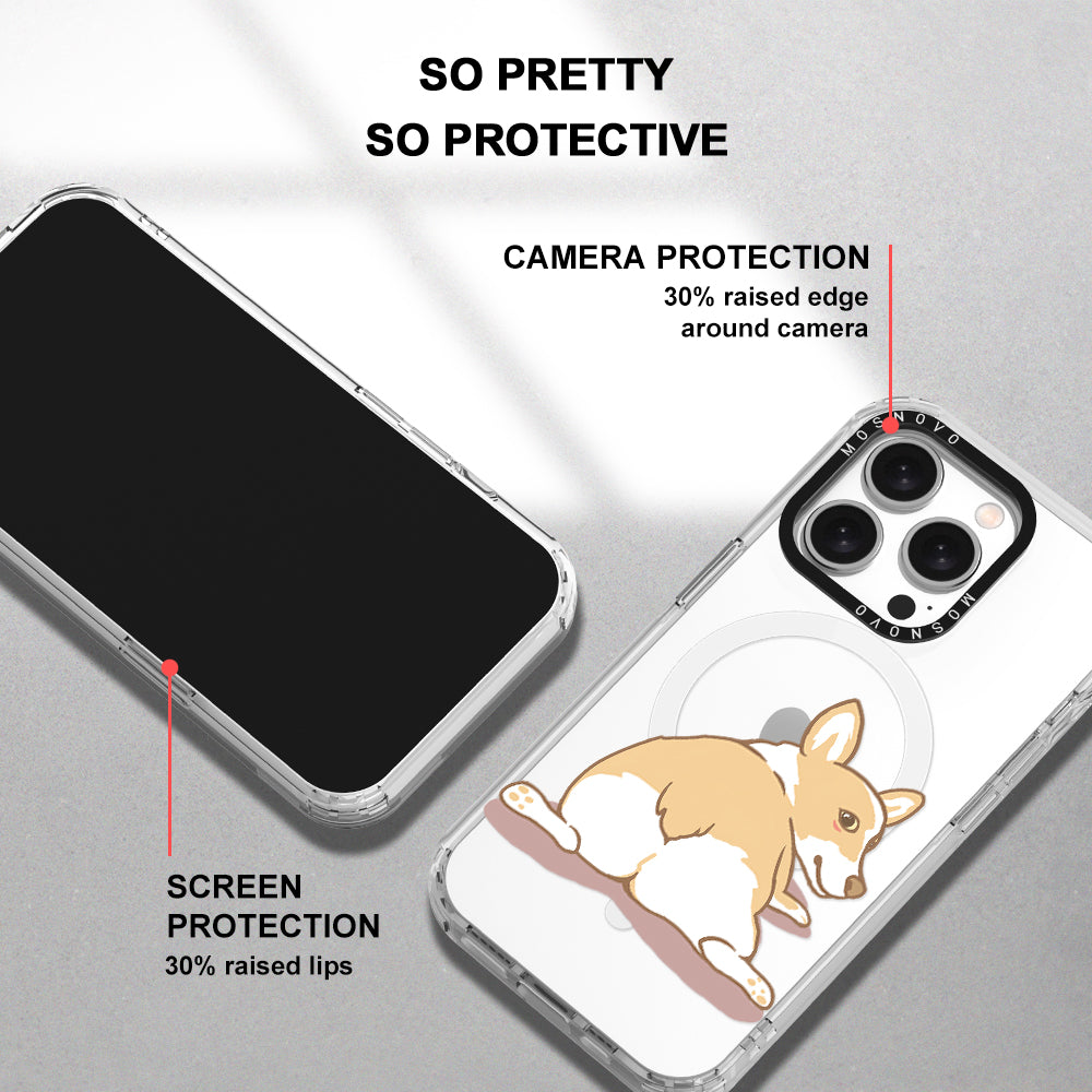 Corgi Dog Phone Case - iPhone 15 Pro Case - MOSNOVO