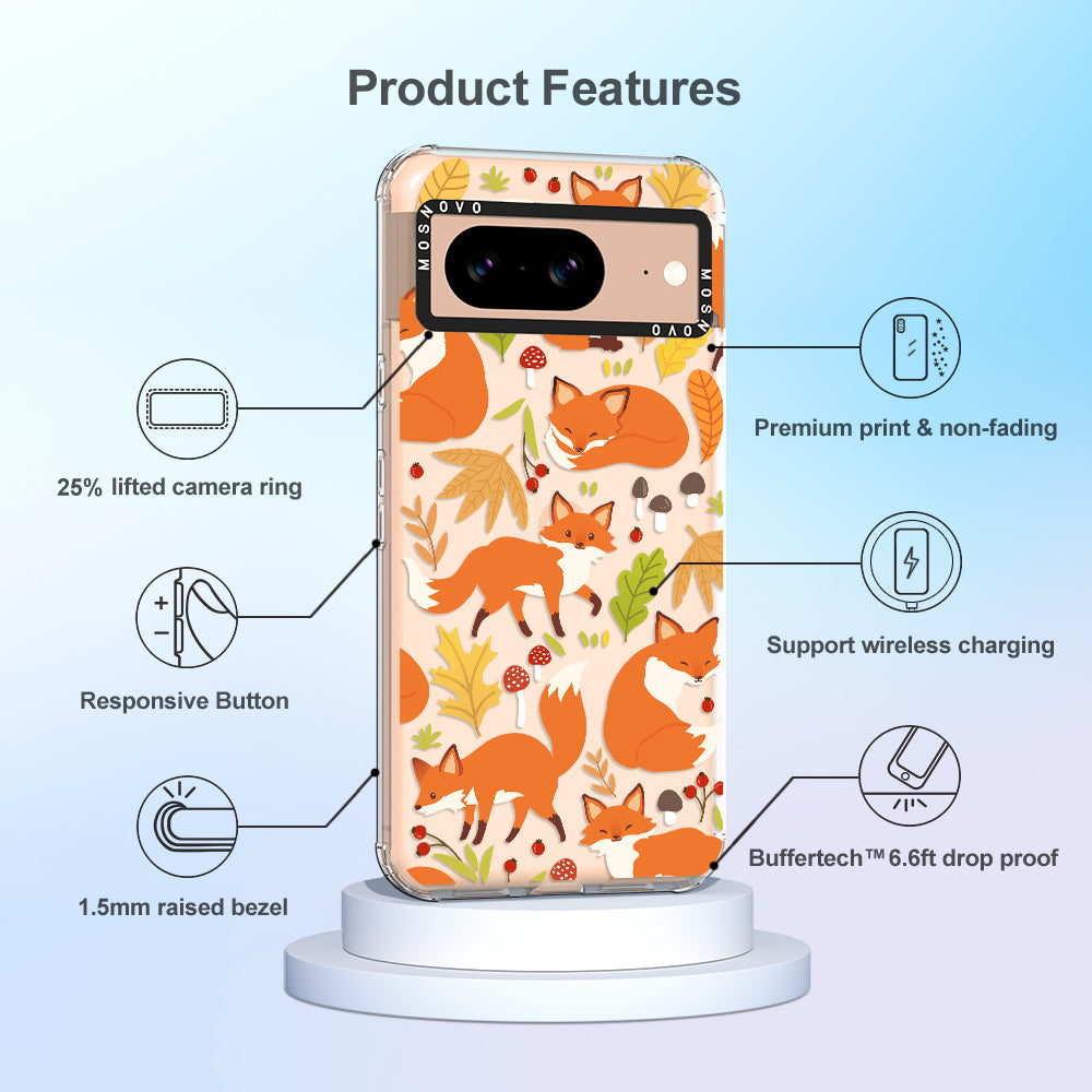 Autumn Fox Phone Case - Google Pixel 8 Case - MOSNOVO