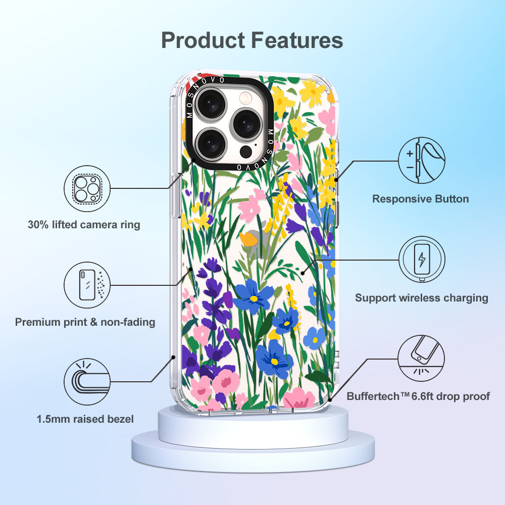 Hello Spring Phone Case - iPhone 15 Pro Max Case - MOSNOVO