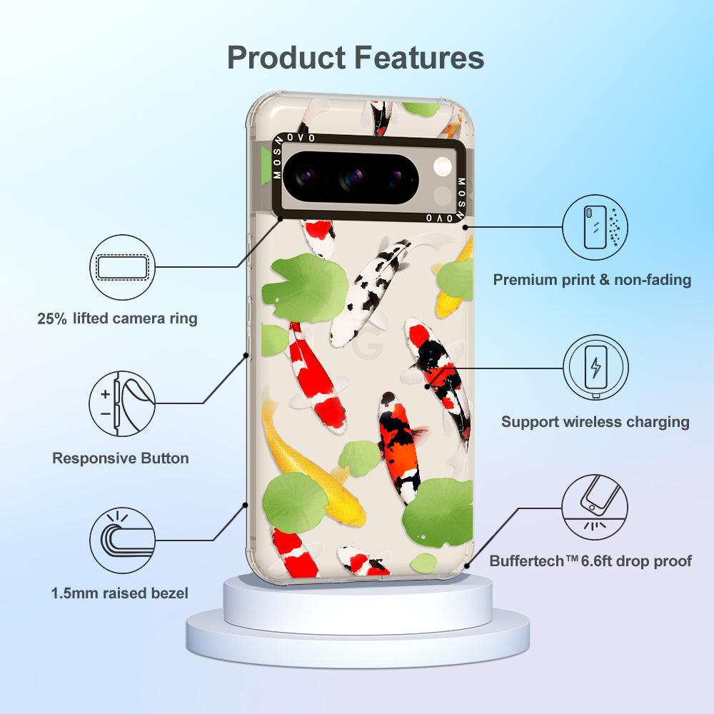 Koi Phone Case - Google Pixel 8 Pro Case - MOSNOVO