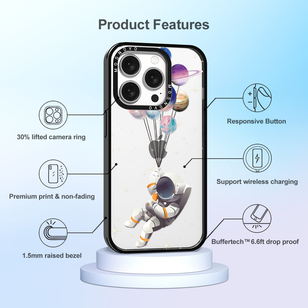 Astronaut Phone Case - iPhone 15 Pro Case - MOSNOVO