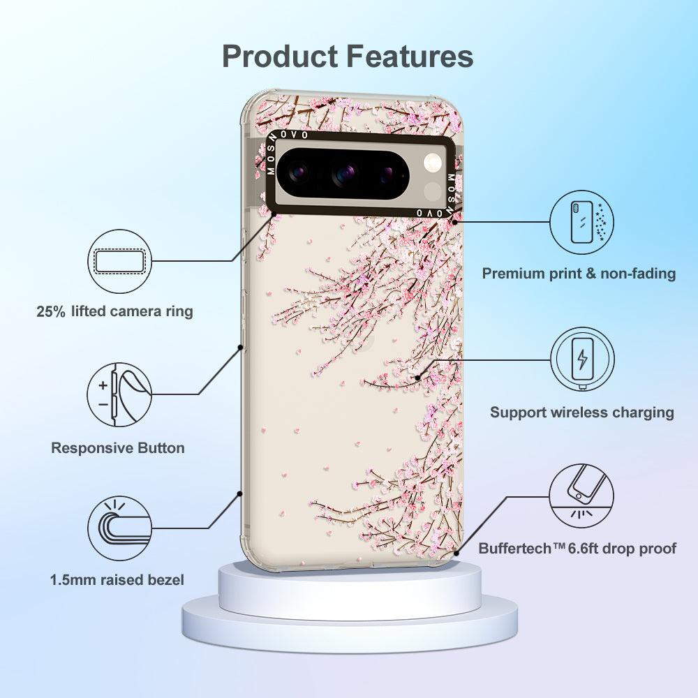 Cherry Blossom Phone Case - Google Pixel 8 Pro Case - MOSNOVO