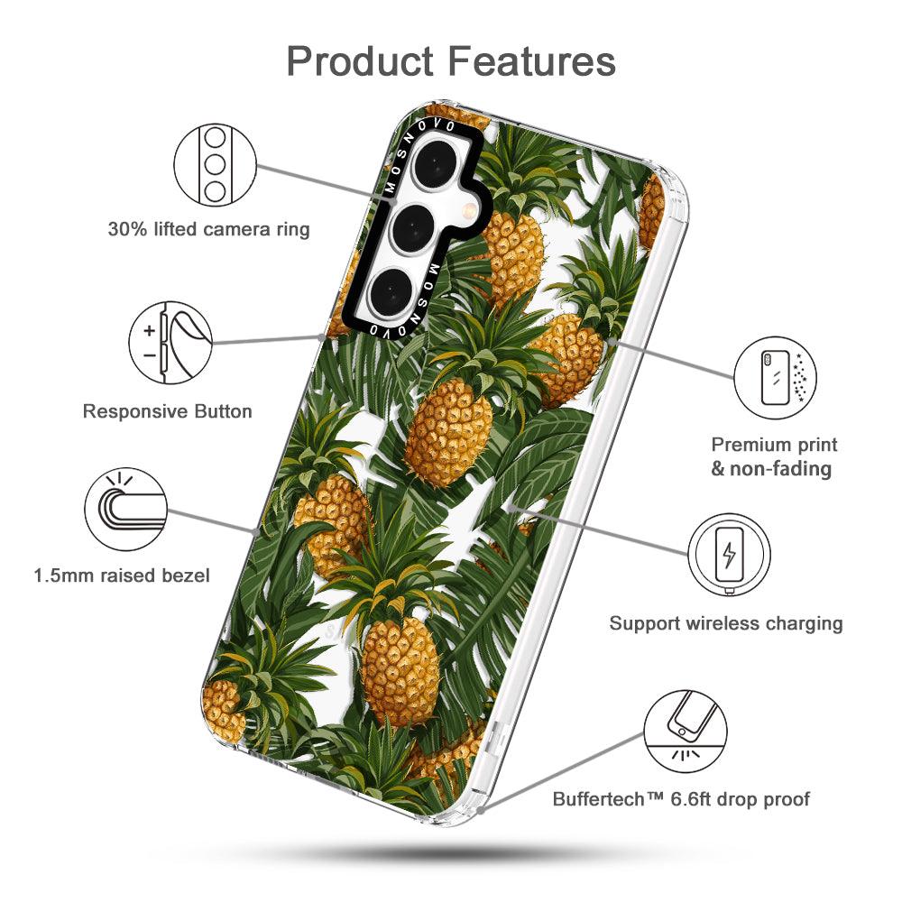 Pineapples Phone Case - Samsung Galaxy S23 FE Case