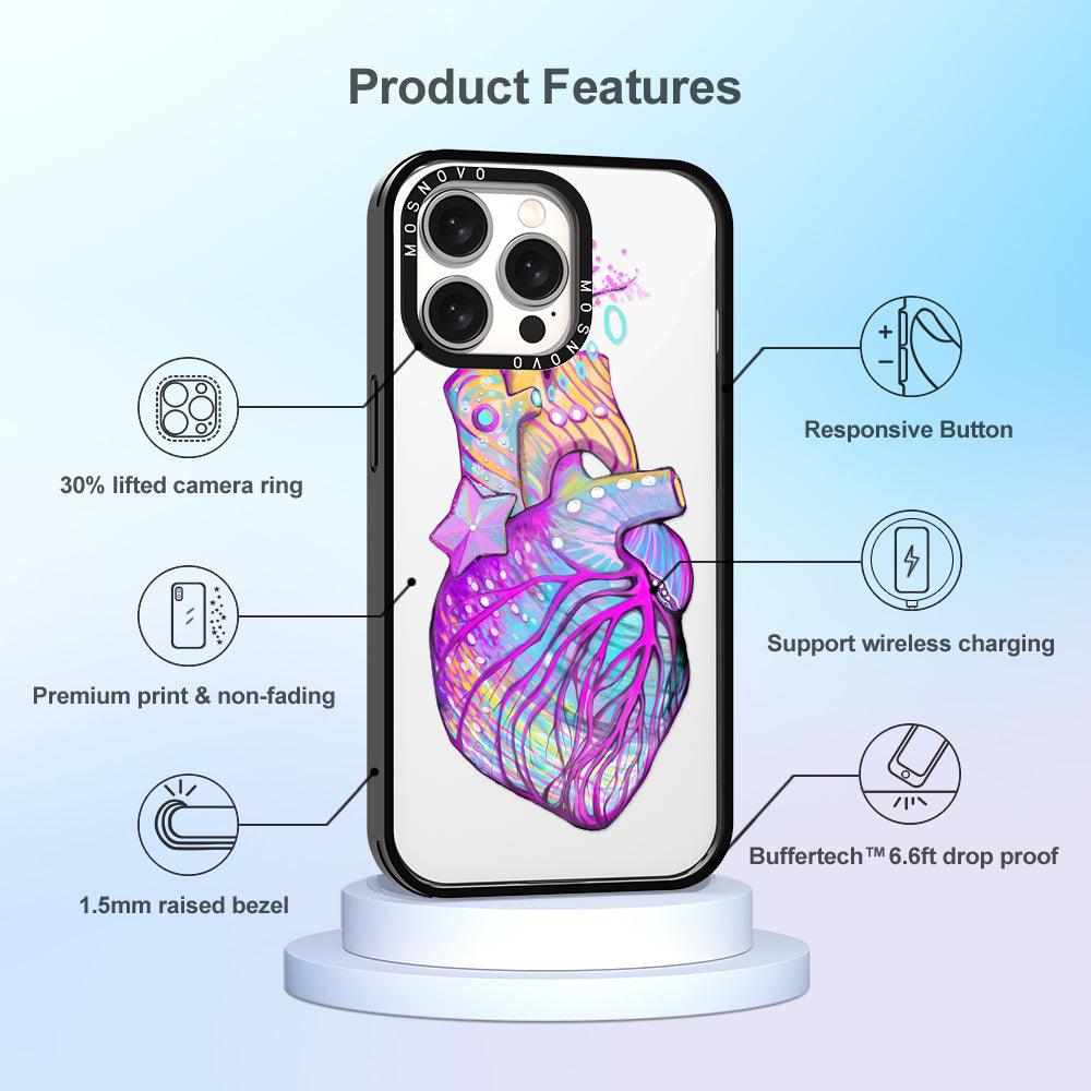 The Heart of Art Phone Case - iPhone 15 Pro Max Case - MOSNOVO