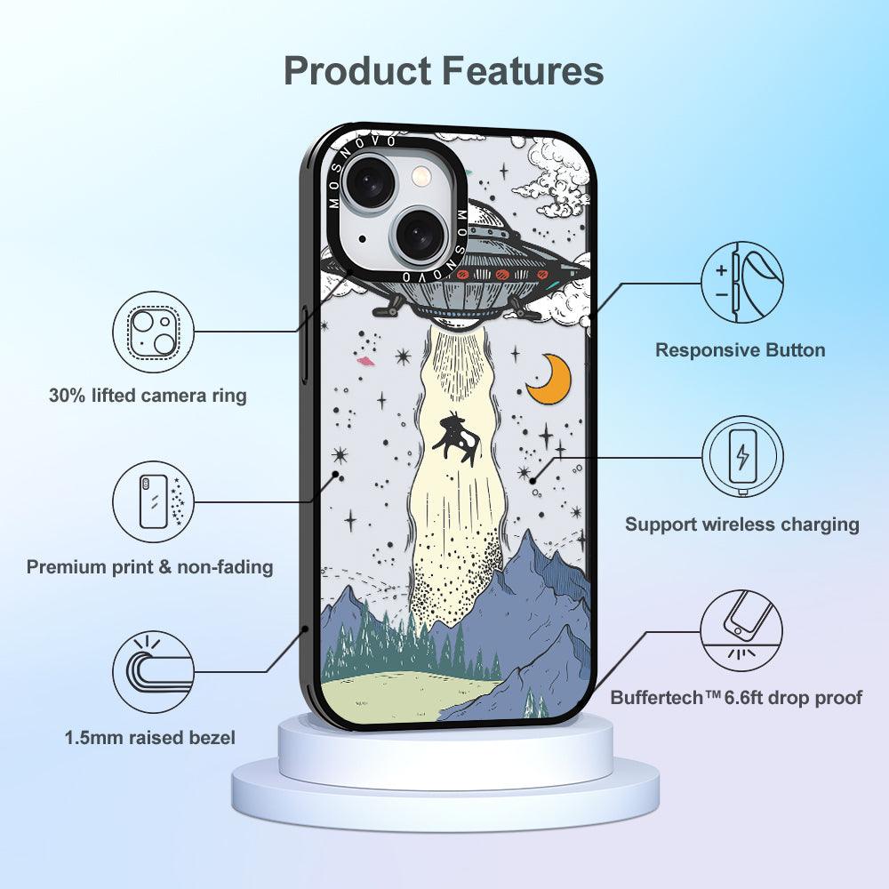 UFO Phone Case - iPhone 15 Case - MOSNOVO