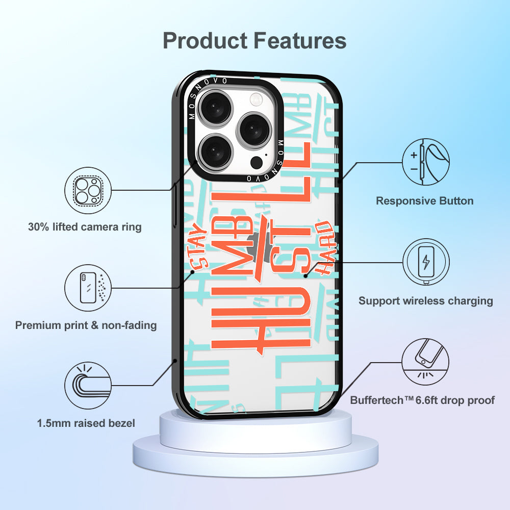 Hustle Phone Case - iPhone 15 Pro Case - MOSNOVO