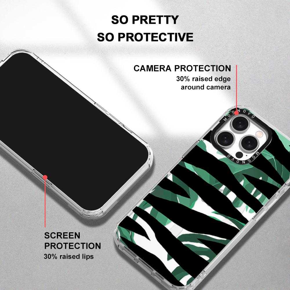 Wild Zebra Phone Case - iPhone 15 Pro Max Case - MOSNOVO