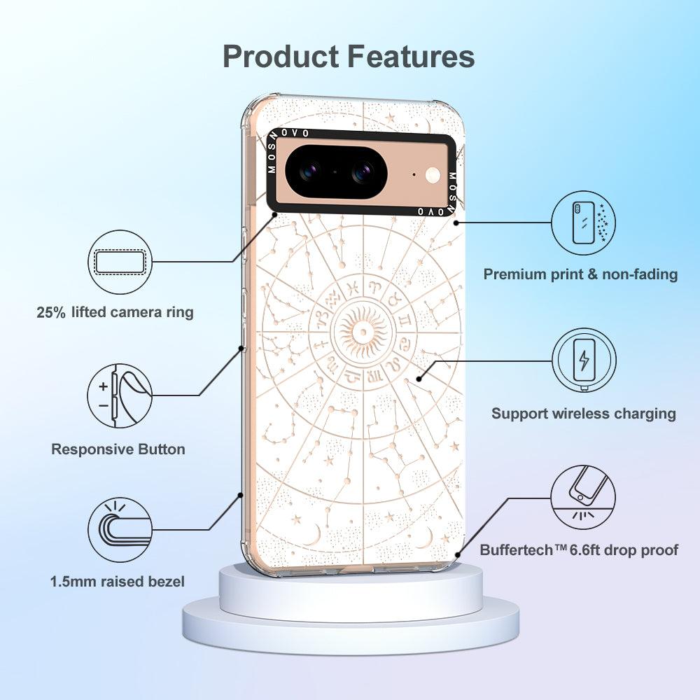 Zodiac Phone Case - Google Pixel 8 Case - MOSNOVO