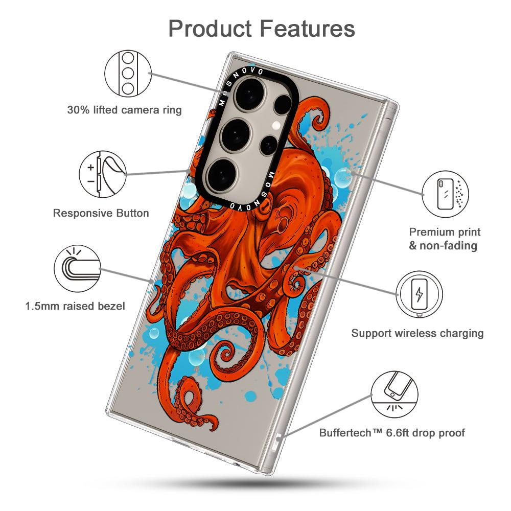 Octupus Phone Case - Samsung Galaxy S24 Ultra Case - MOSNOVO