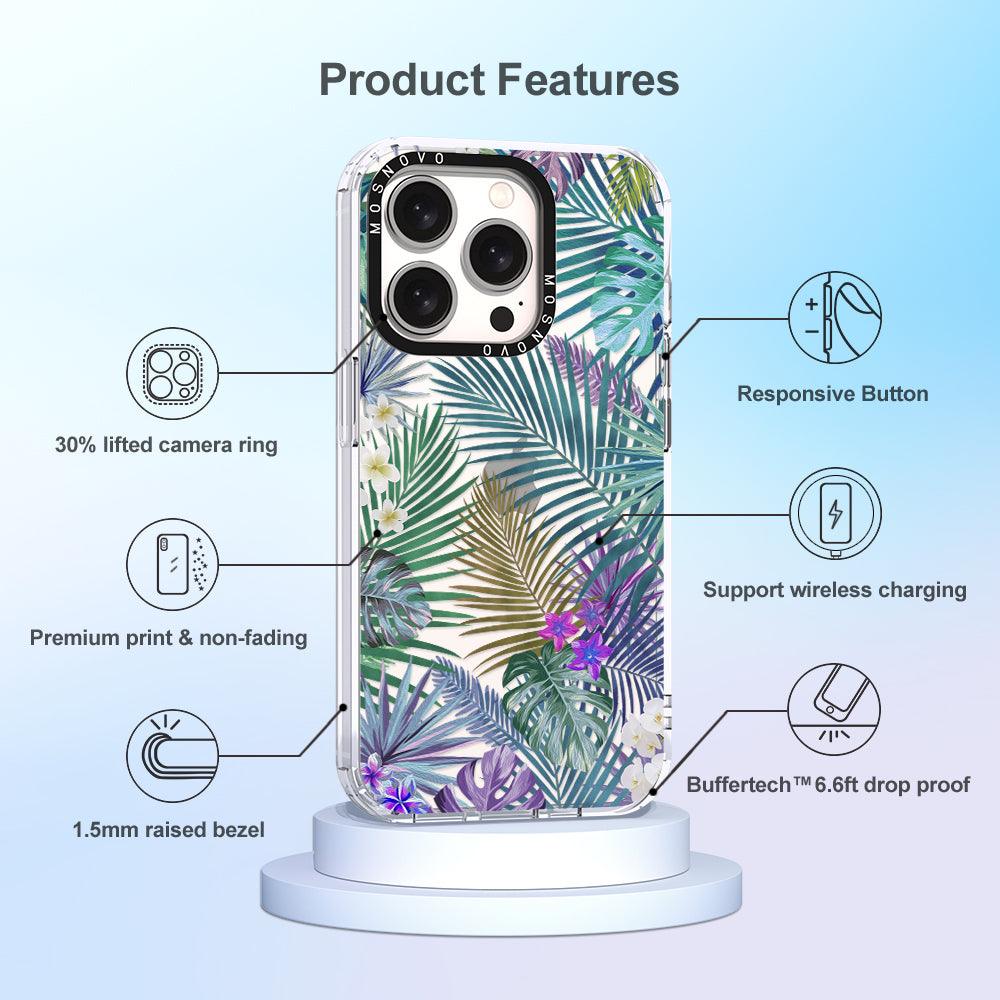 Tropical Rainforests Phone Case - iPhone 15 Pro Case - MOSNOVO