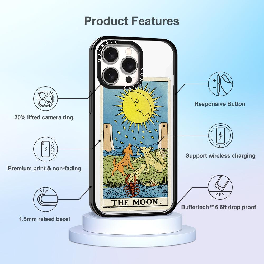 The Moon Phone Case - iPhone 15 Pro Max Case - MOSNOVO