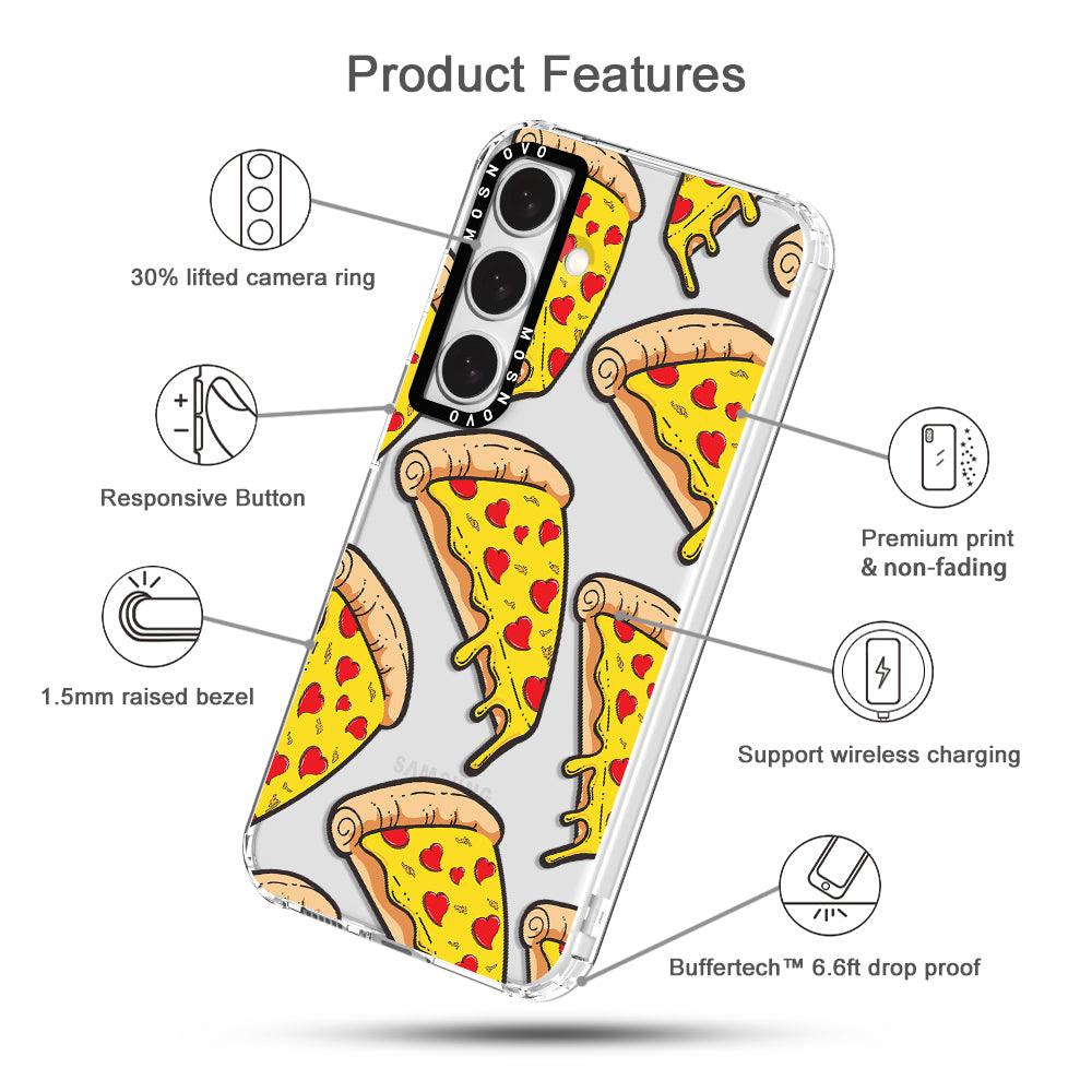 Pizza Phone Case - Samsung Galaxy S24 Case - MOSNOVO