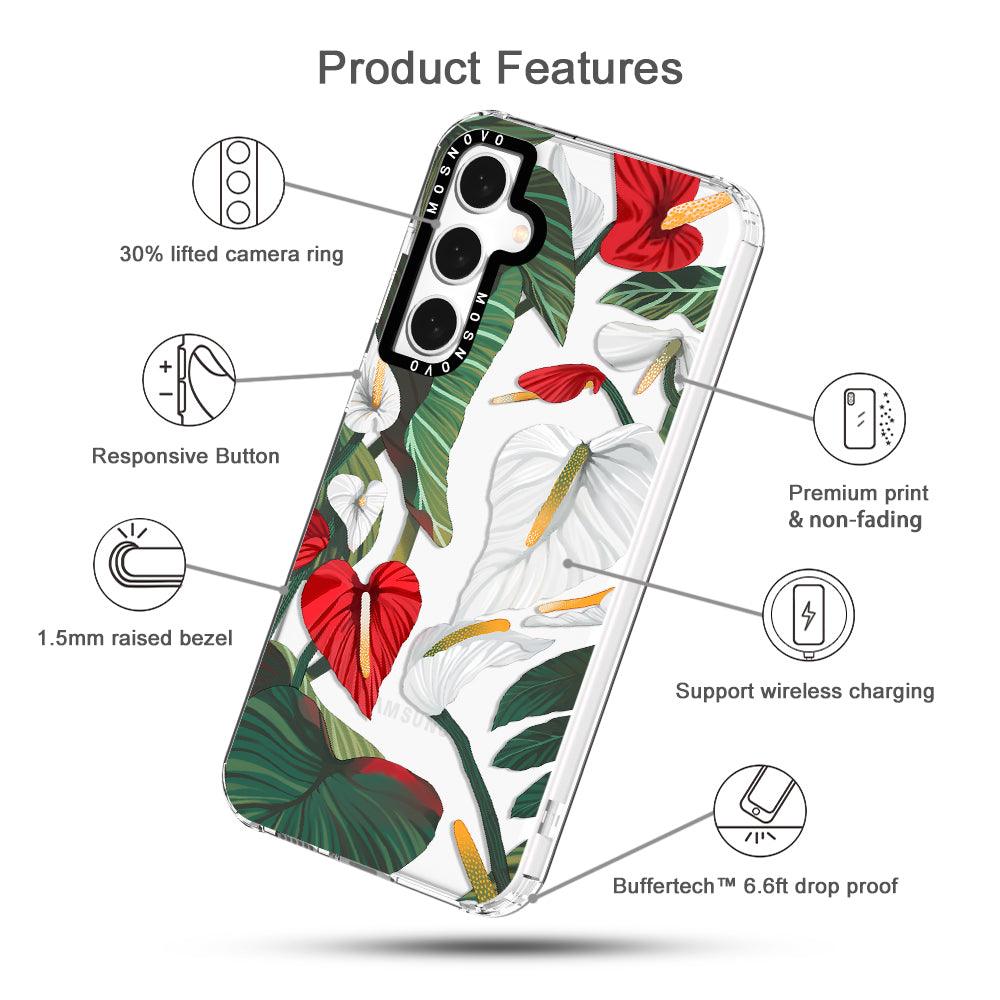 Anthurium Phone Case - Samsung Galaxy S23 FE Case