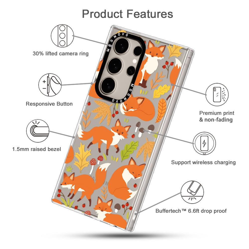 Autumn Fox Phone Case - Samsung Galaxy S24 Ultra Case