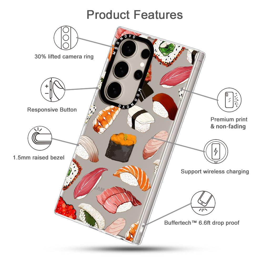 Sushi Phone Case - Samsung Galaxy S24 Ultra Case - MOSNOVO