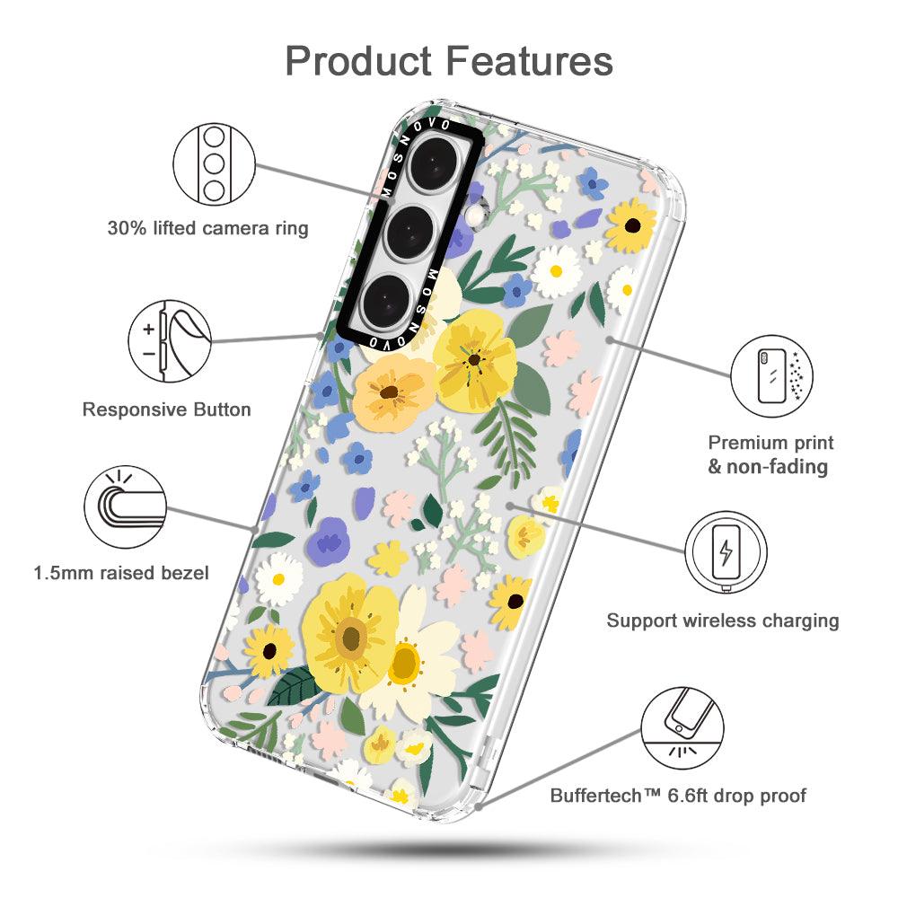 Spring Flower Phone Case - Samsung Galaxy S24 Case - MOSNOVO