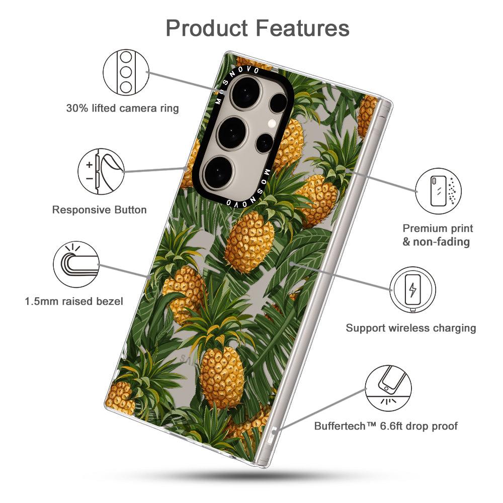 Pineapples Phone Case - Samsung Galaxy S24 Ultra Case - MOSNOVO