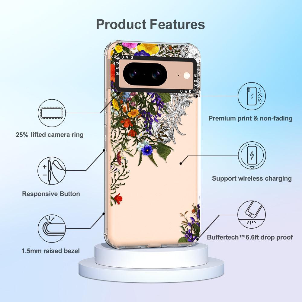 Beautiful Bloom Phone Case - Google Pixel 8 Case - MOSNOVO