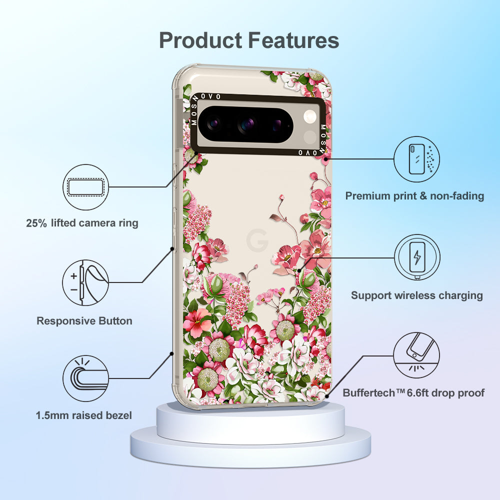 Blooms Phone Case - Google Pixel 8 Pro Case - MOSNOVO