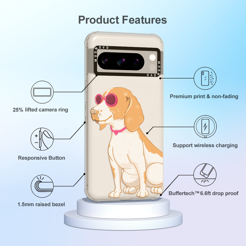 Cute Beagle Phone Case - Google Pixel 8 Pro Case